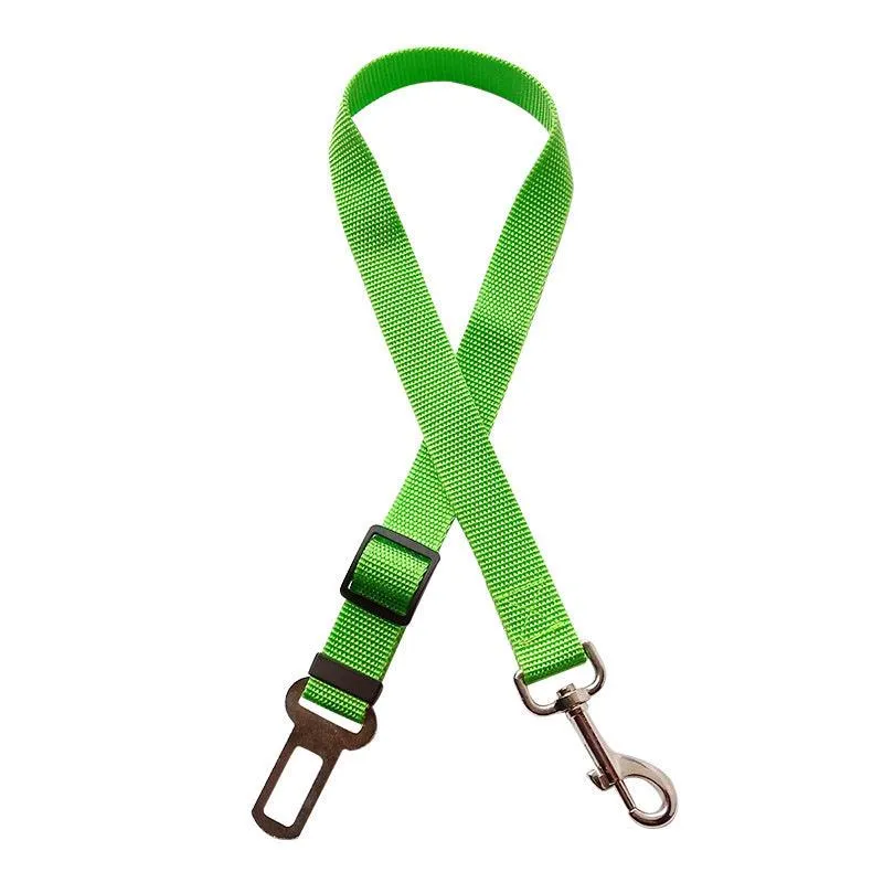 Comfy & Secure: Adjustable Dog Car Harness Seat Belt